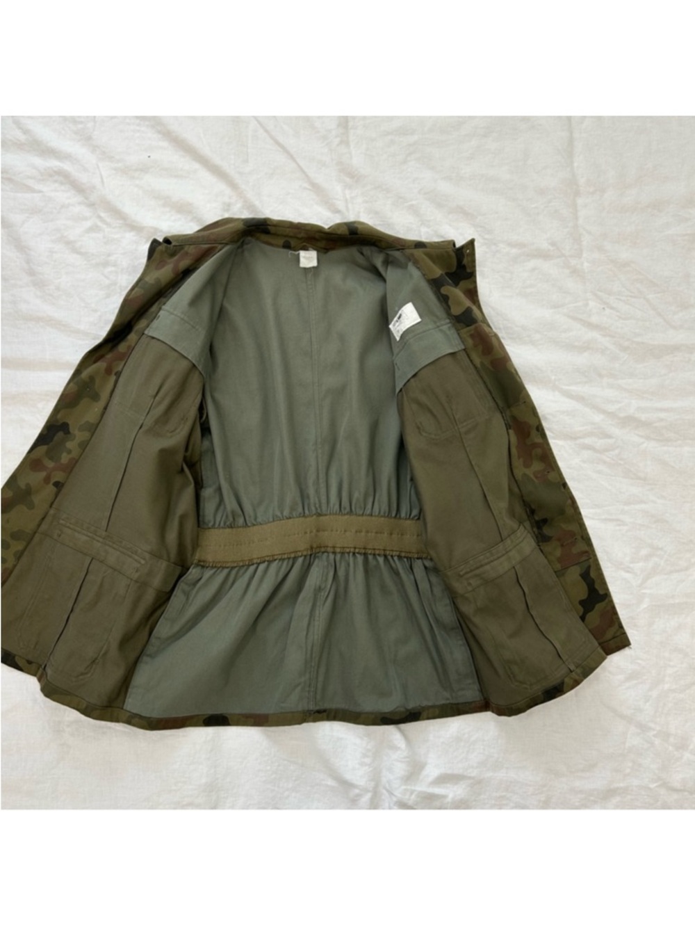 Vintage Kama Mens Green Military Camouflage Field Jacket - Picture 9 of 11